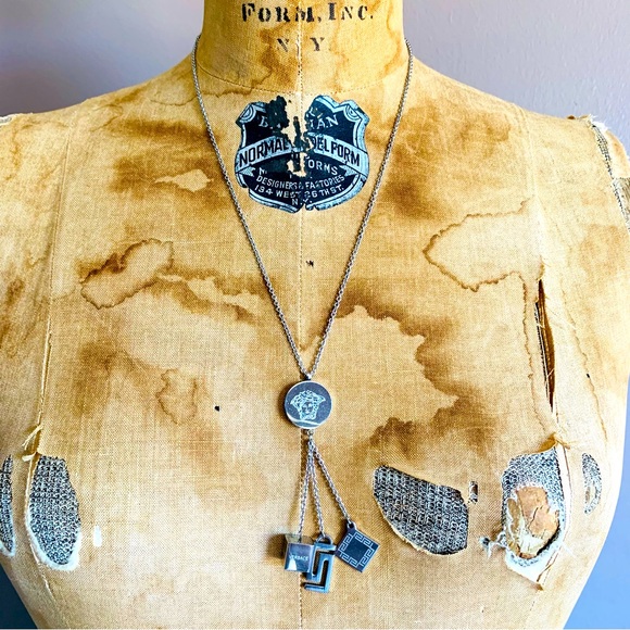 Versace Silver Medusa Pendant Necklace - Picture 1 of 7